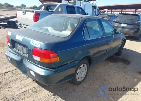 1996 Honda Civic Lx/Ex из США, поврежденный, VIN 2HGEJ6605TH503702